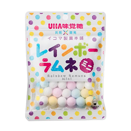 UHA味覚糖（株） レインボーラムネミニ 袋（40g) 