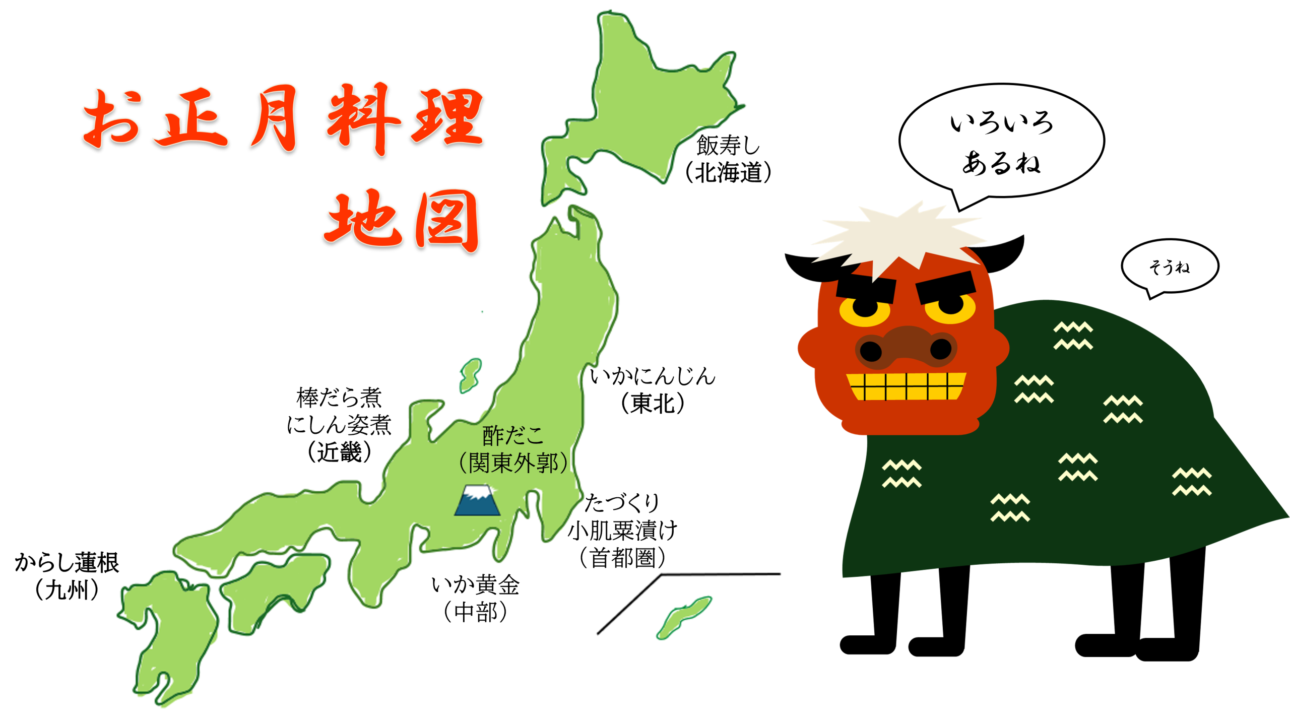ニッポンおせち料理紀行～日経ＰＯＳがナビゲート
